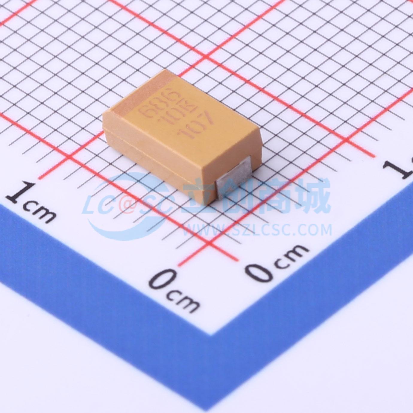 点击查看大图 T491D686K010AT实物图