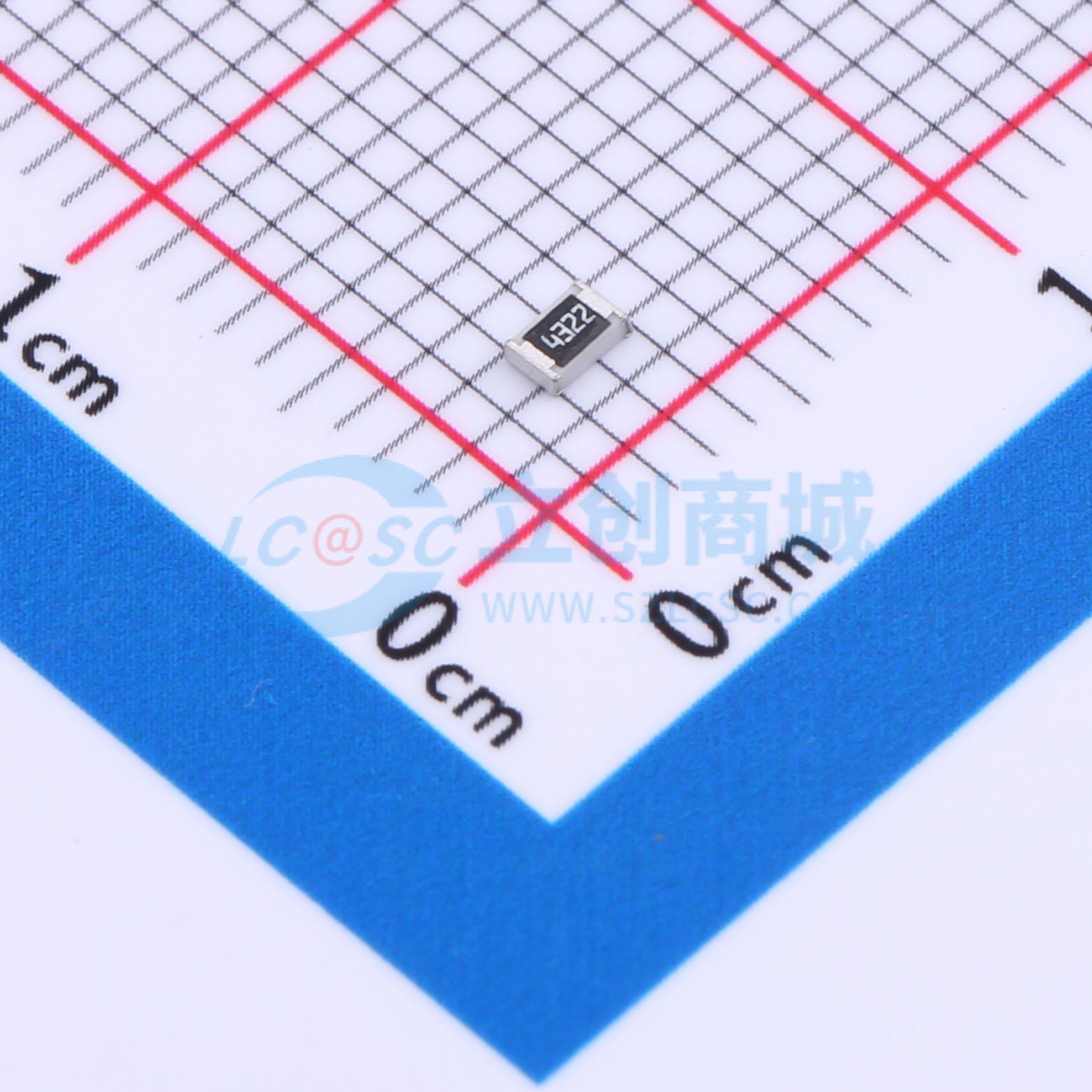 点击查看大图 ERJ6ENF4322V实物图
