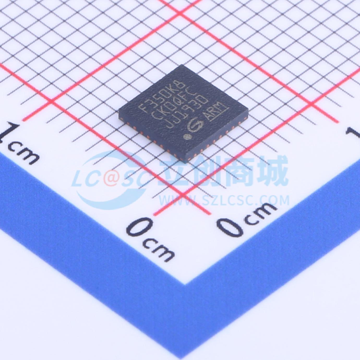 点击查看大图 GD32F350K8U6实物图