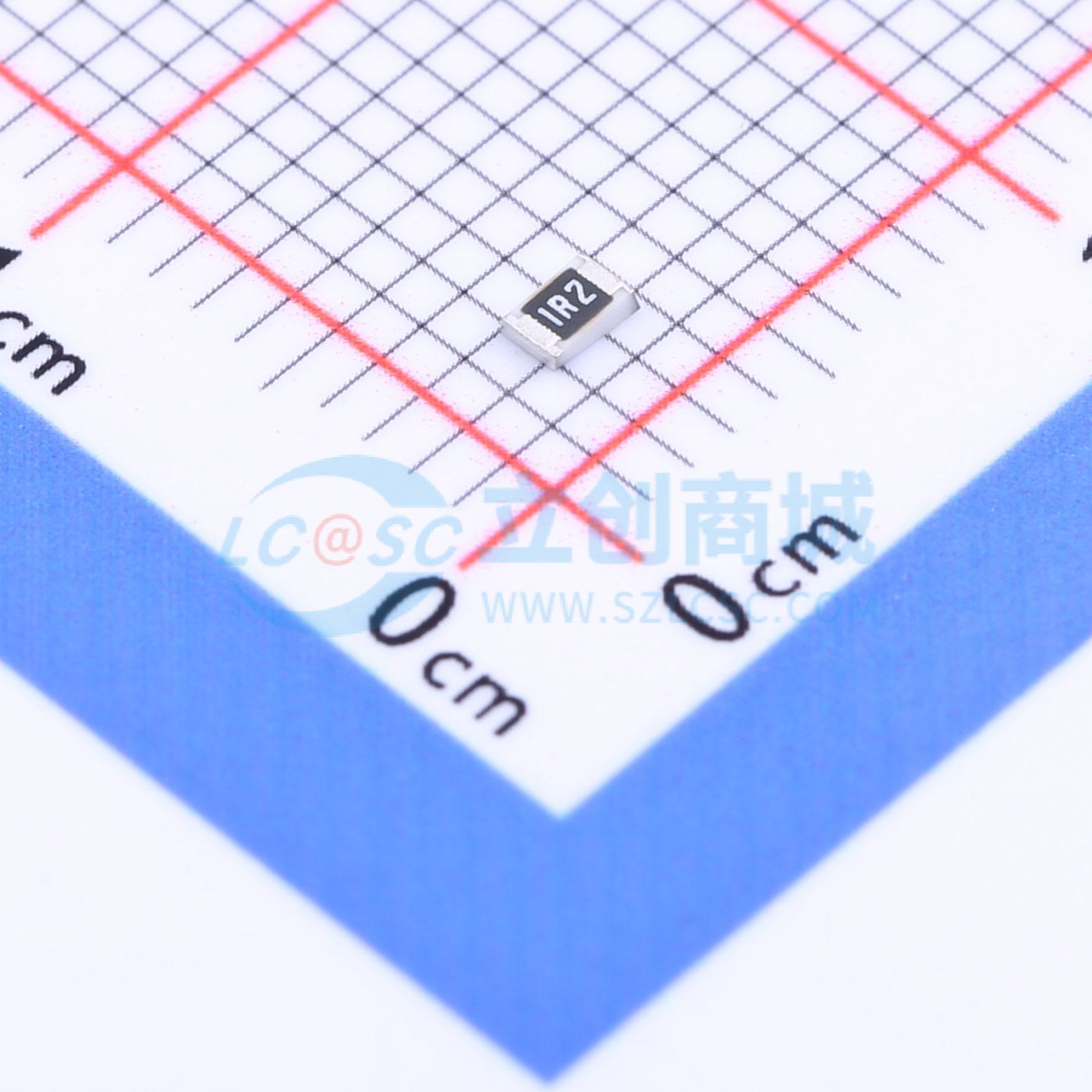 点击查看大图 FRC0805J1R2TS实物图