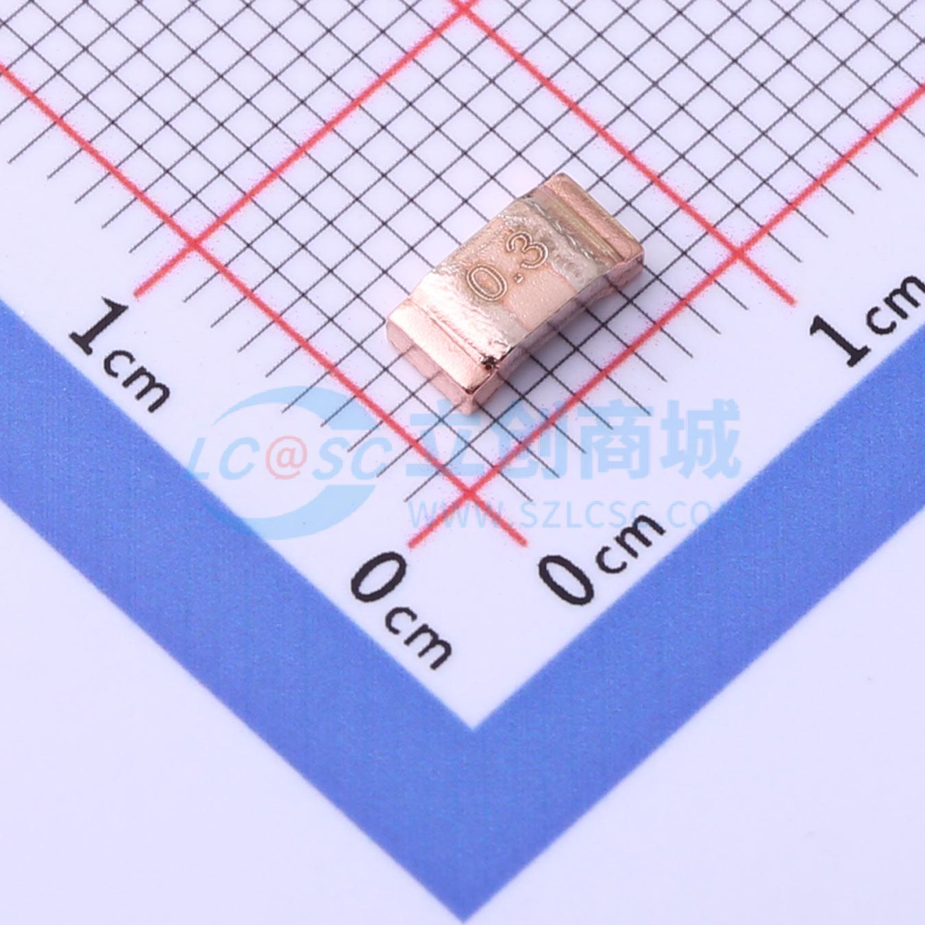 点击查看大图 HoGS2512-0.3mR-3W-1%实物图