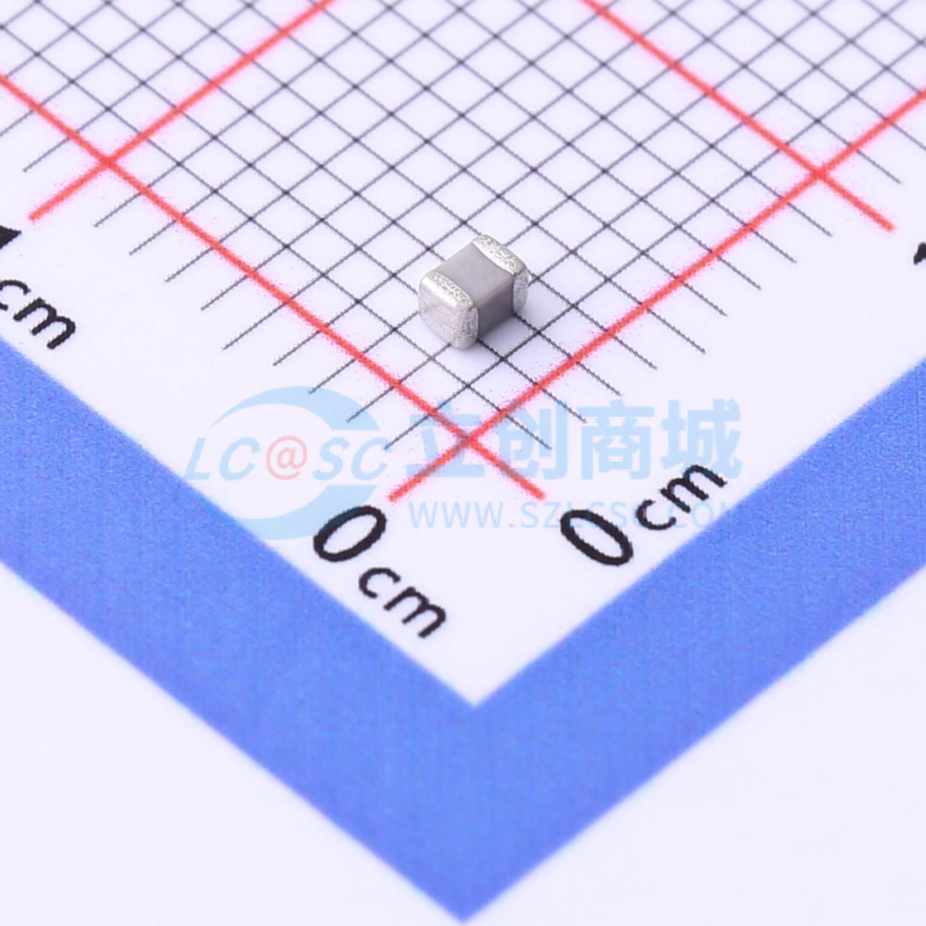 点击查看大图 0805N102J501CT实物图