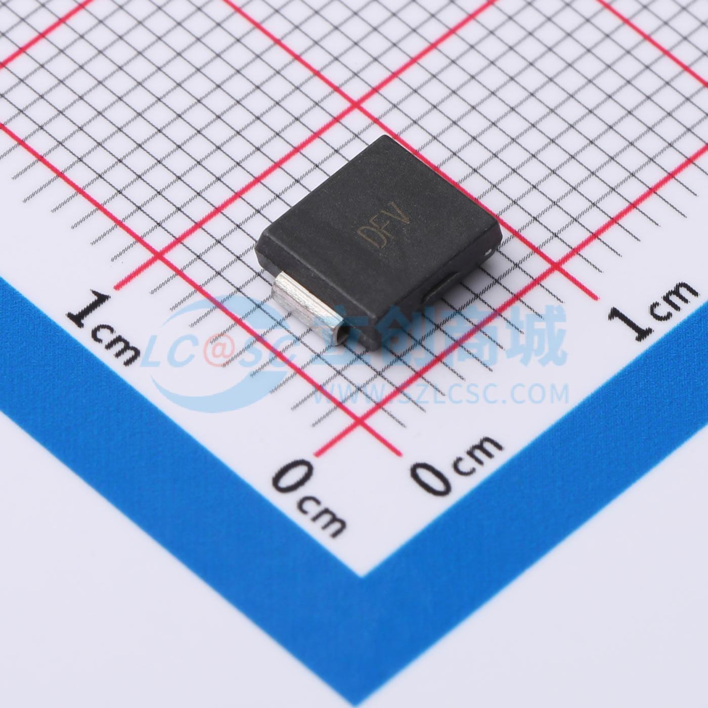 点击查看大图 SMDJ45CA实物图