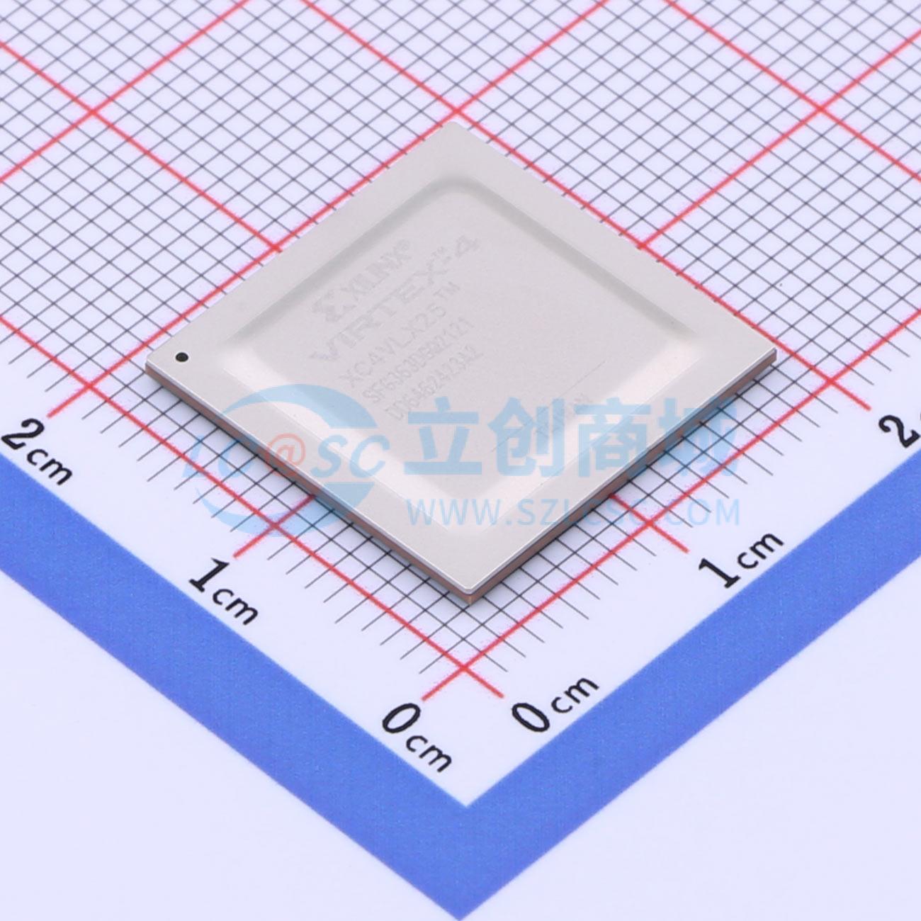 点击查看大图 XC4VLX25-10SFG363I实物图