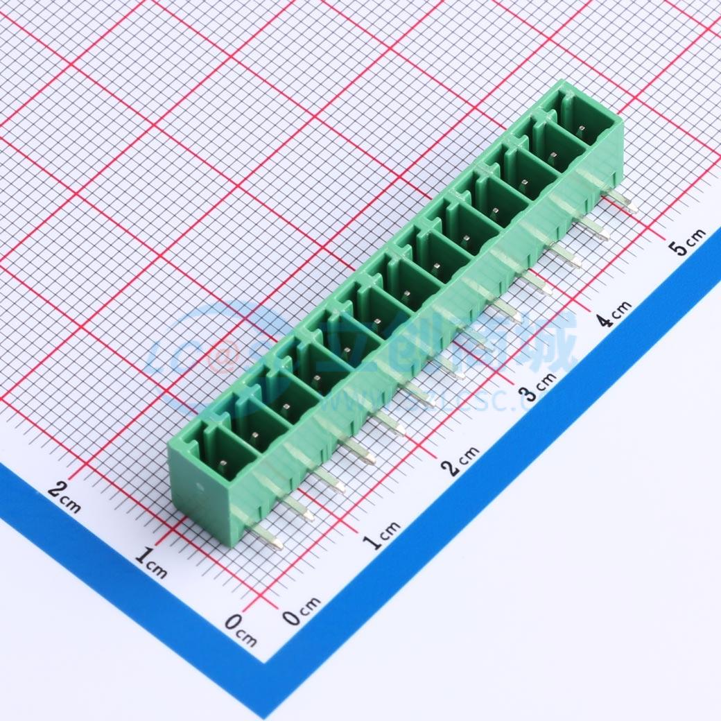 点击查看大图 MX15EDGRC-3.81-13P-GN01-Cu-A实物图