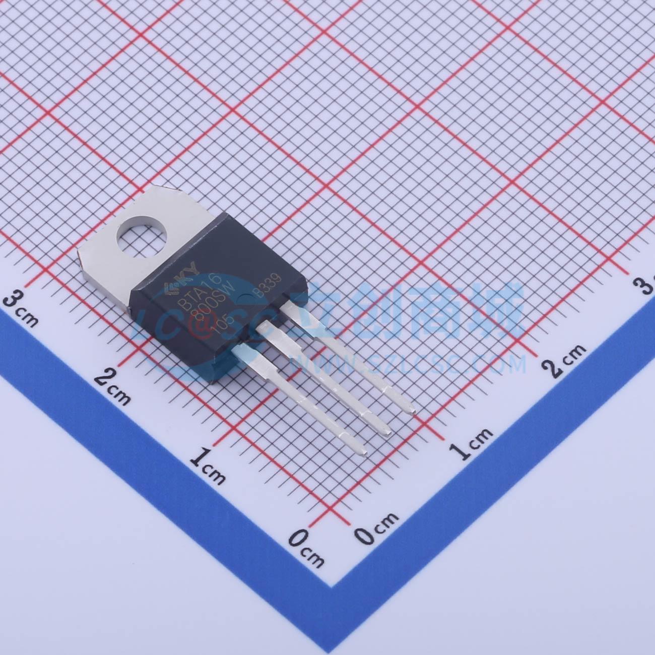 点击查看大图 BTA16-800SW实物图