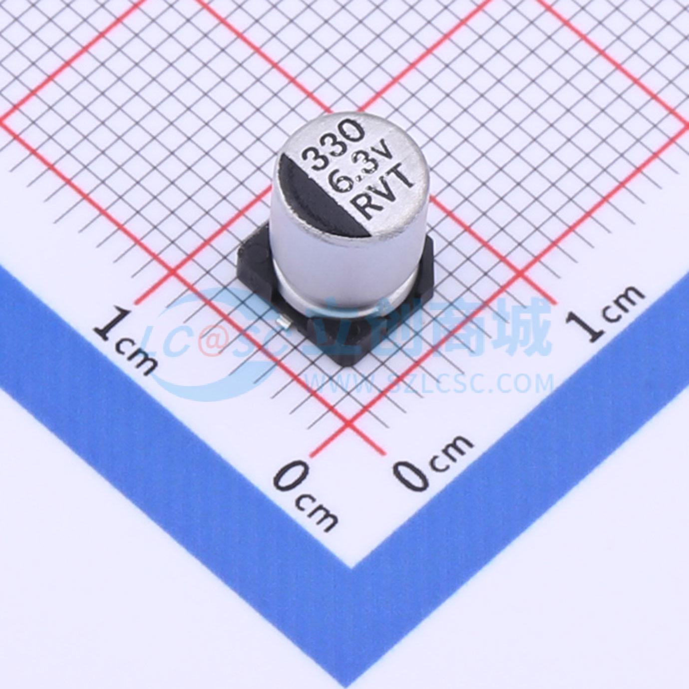 RVT0J331M0607 330UF 6.3V实物图