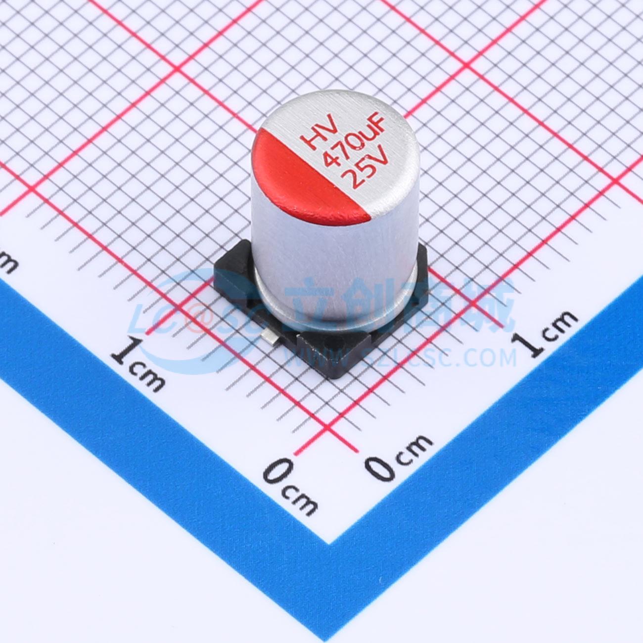 点击查看大图 HV1E477M0810PZ实物图