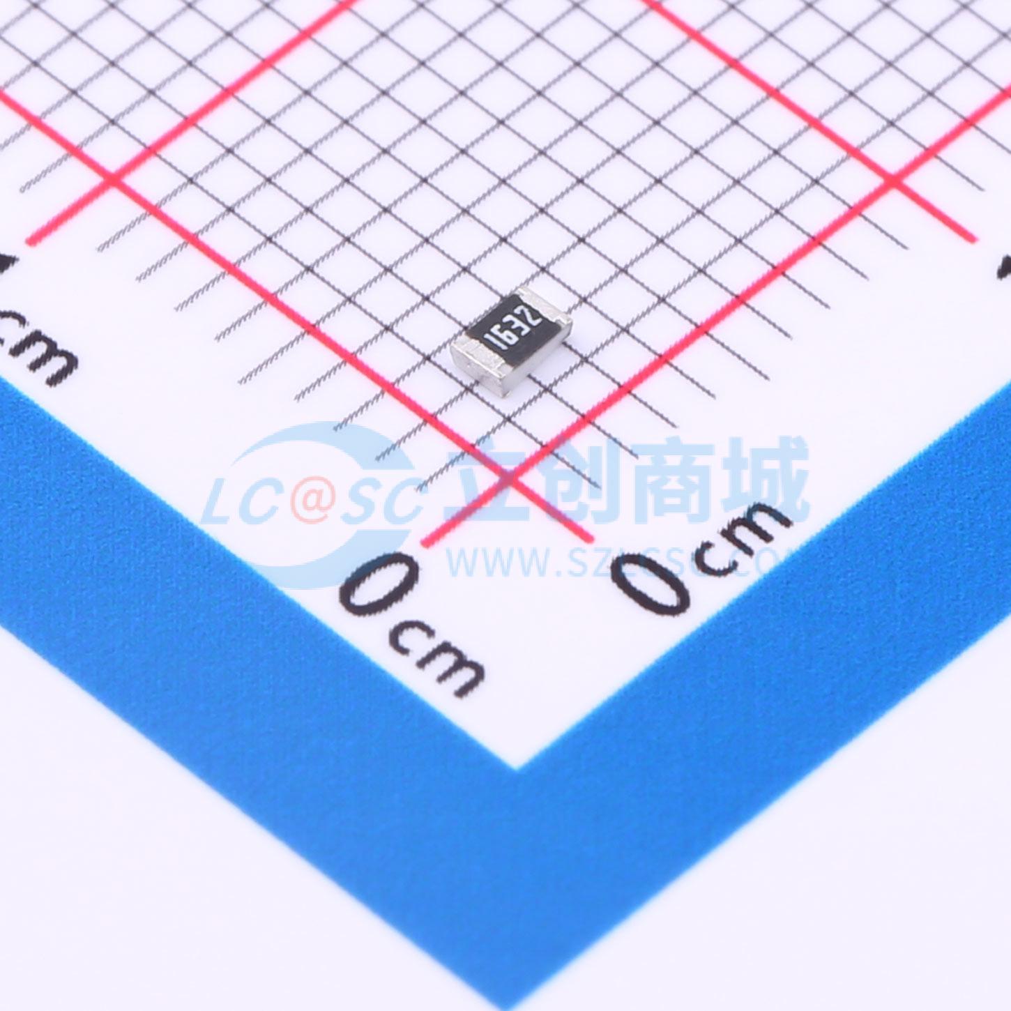 点击查看大图 FRC0805F1632TS实物图
