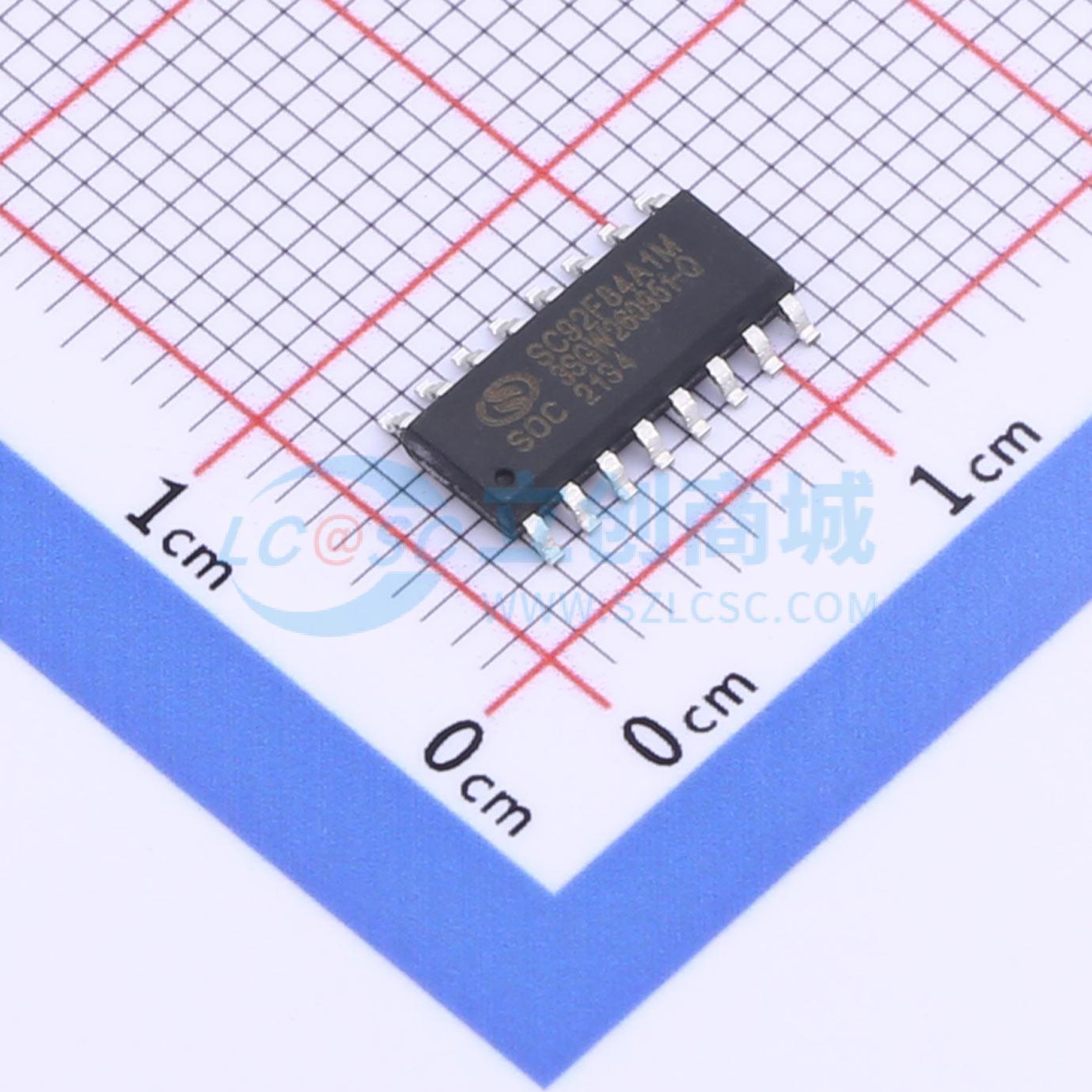 SC92F84A1M16U实物图