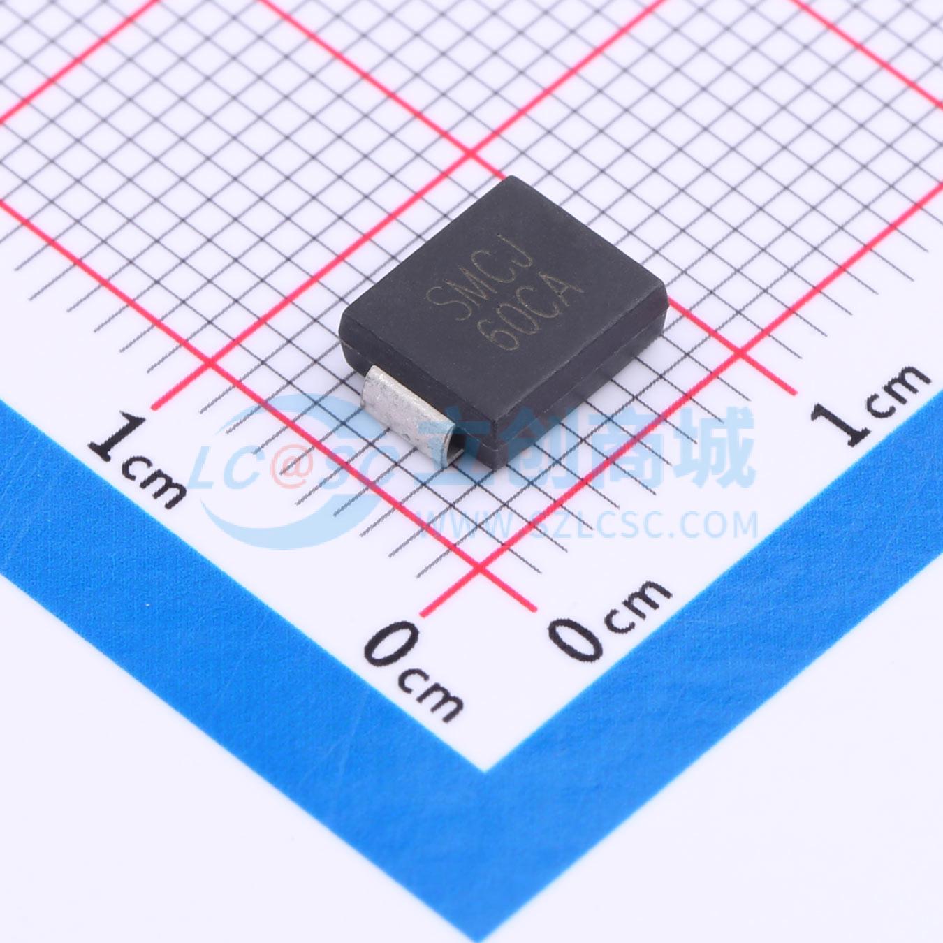 点击查看大图 SMCJ60CA实物图