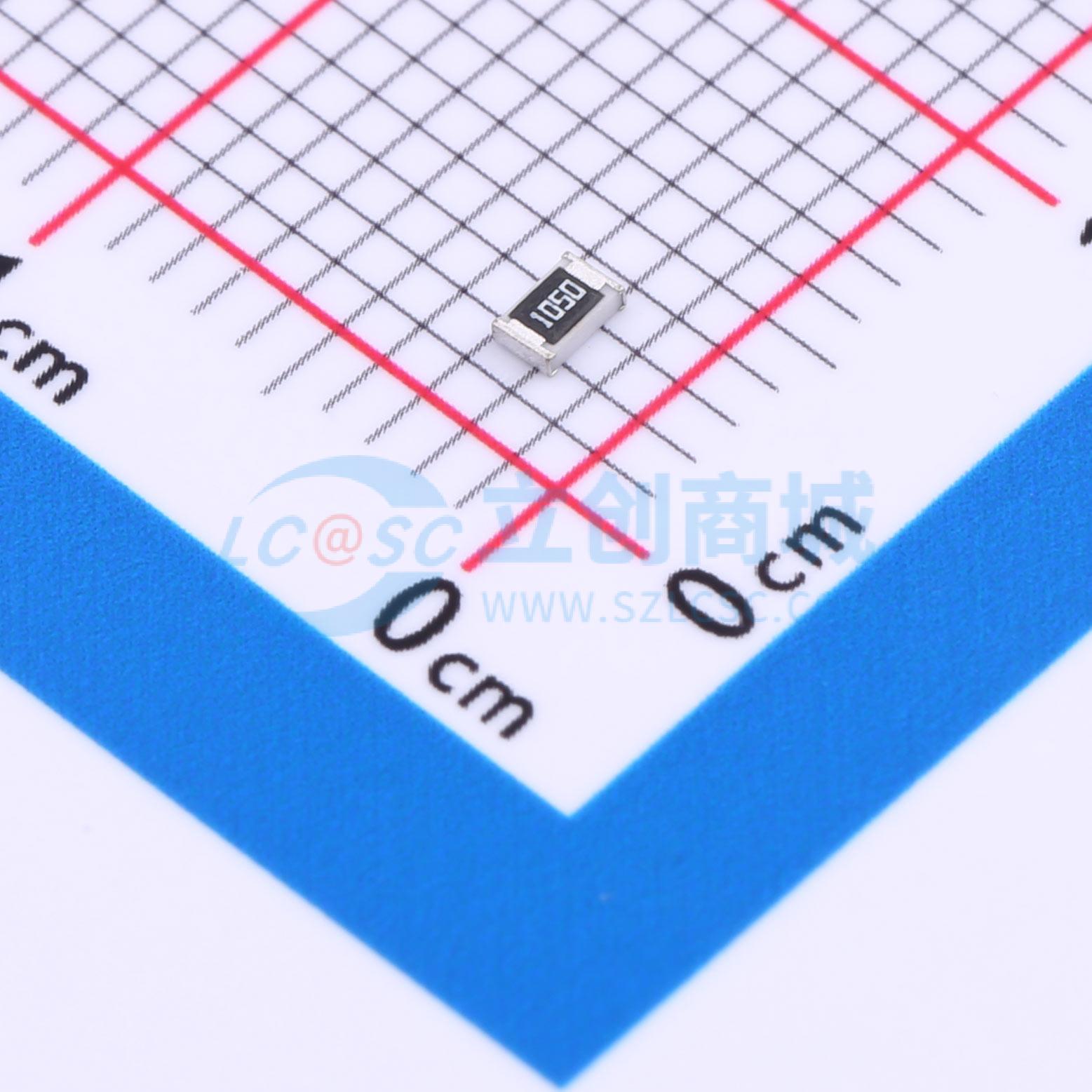 点击查看大图 ERJ6ENF1050V实物图