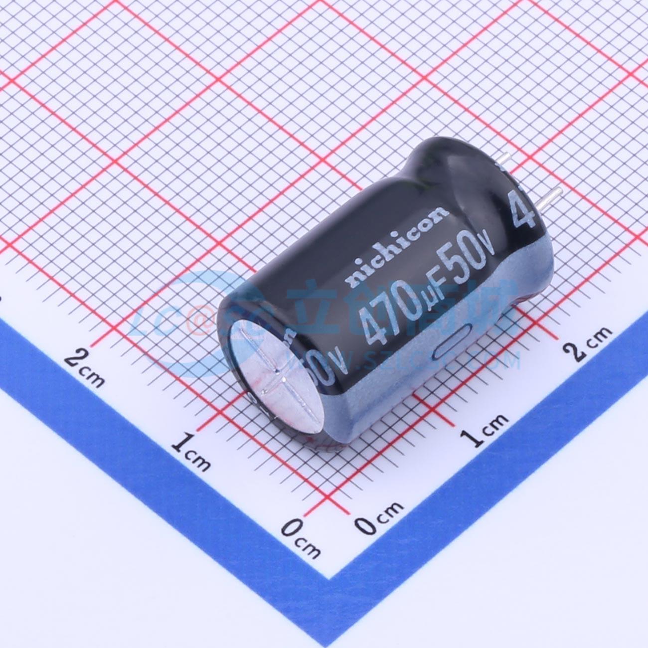 点击查看大图 UHE1H471MHD6CV实物图