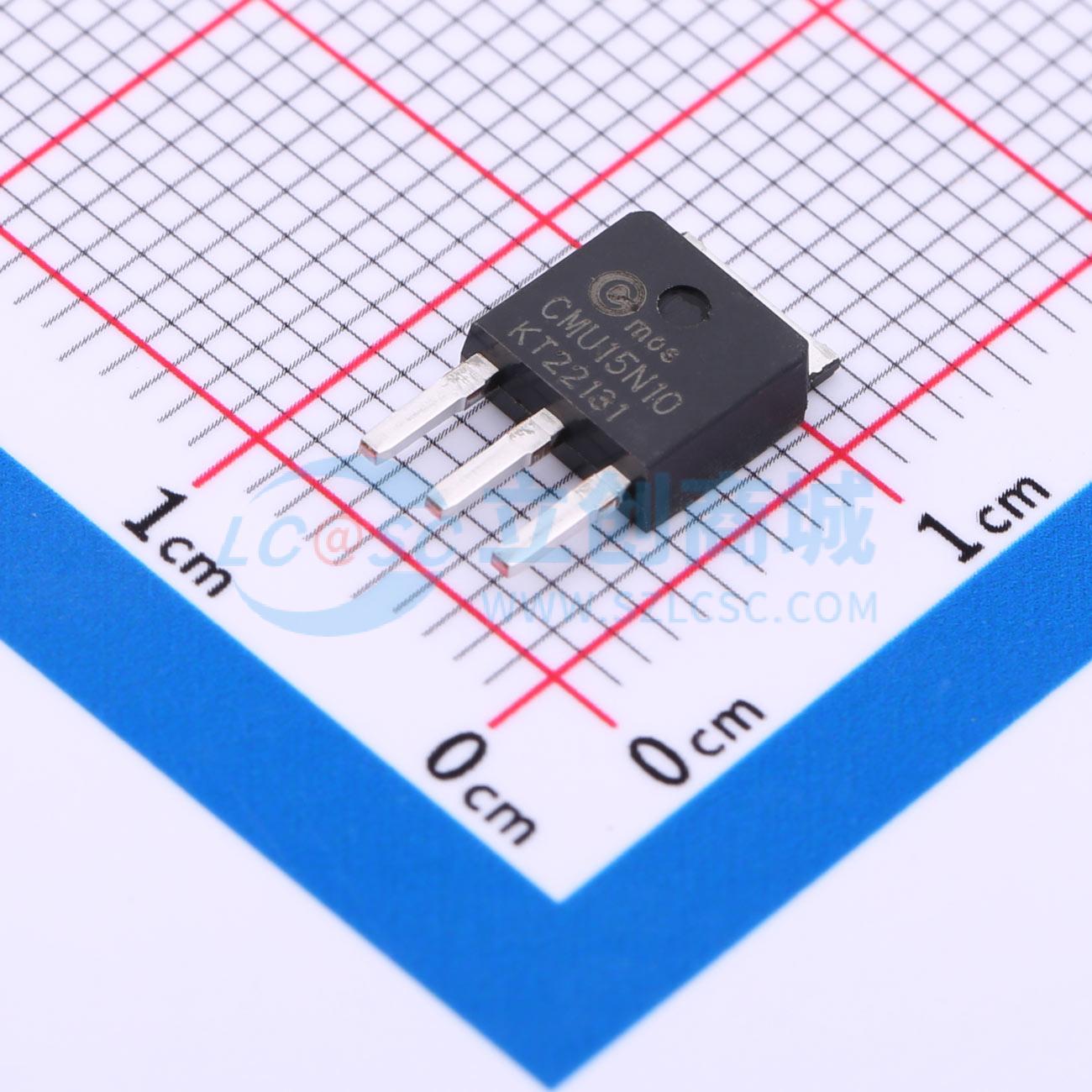 点击查看大图 CMU15N10实物图