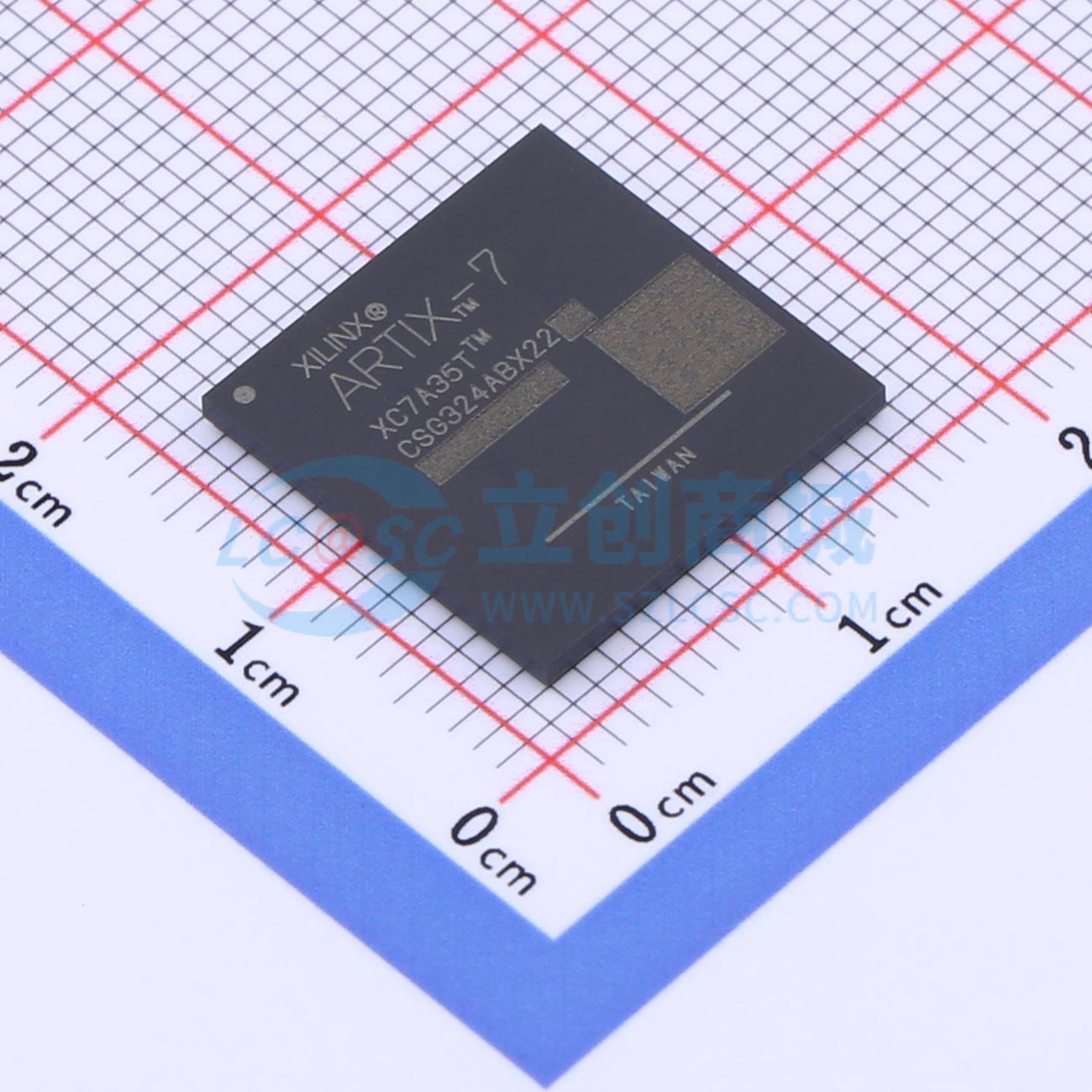 点击查看大图 XC7A35T-2CSG324C实物图