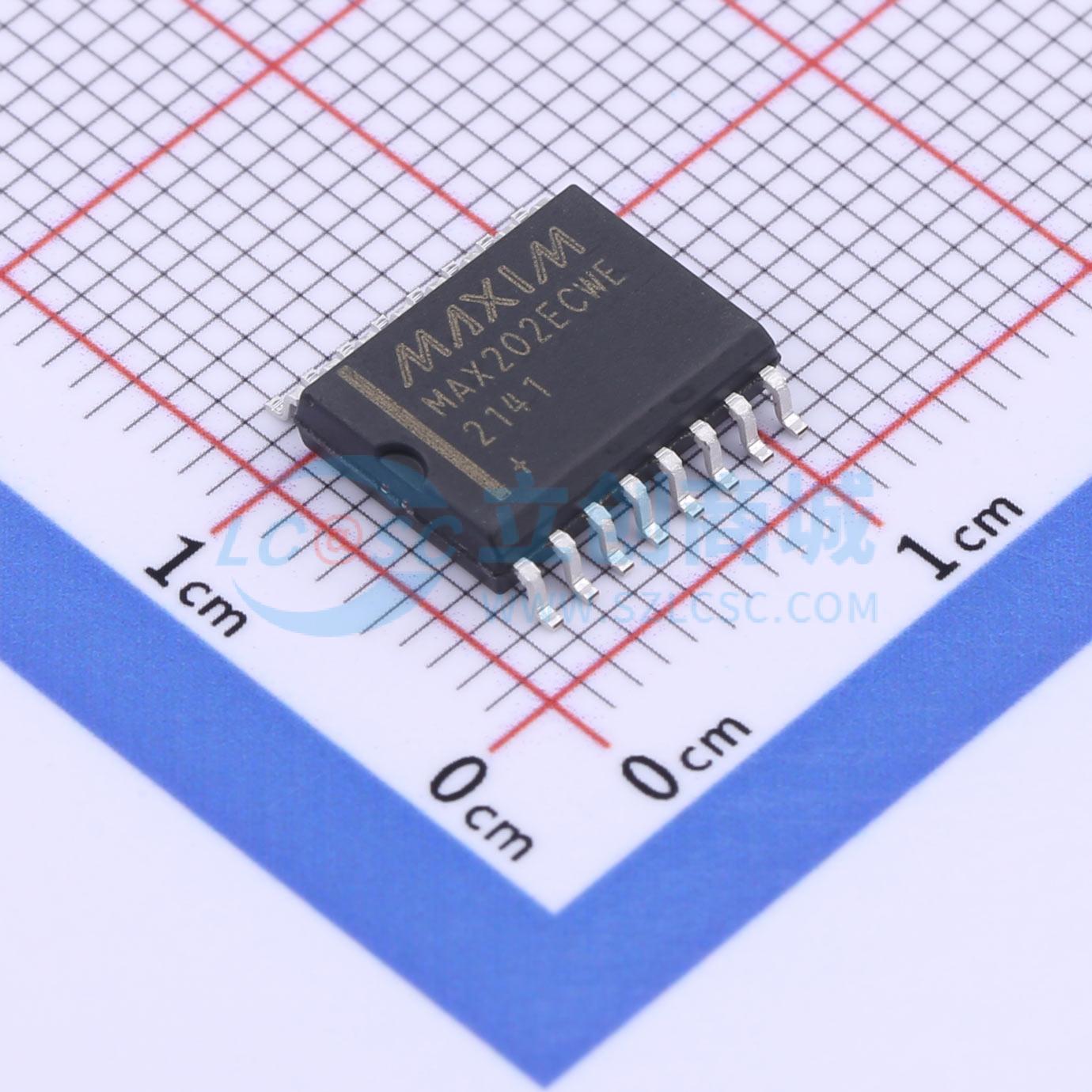 MAX202ECWE+T实物图