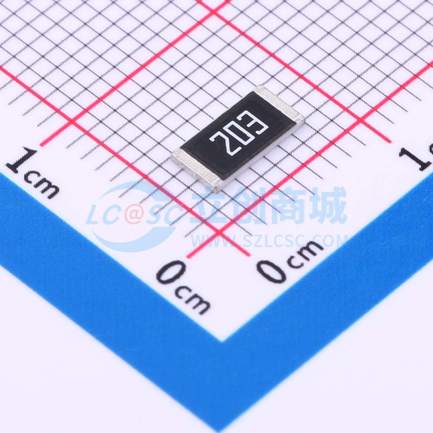 HoCR2512-2W-20KR-5%实物图