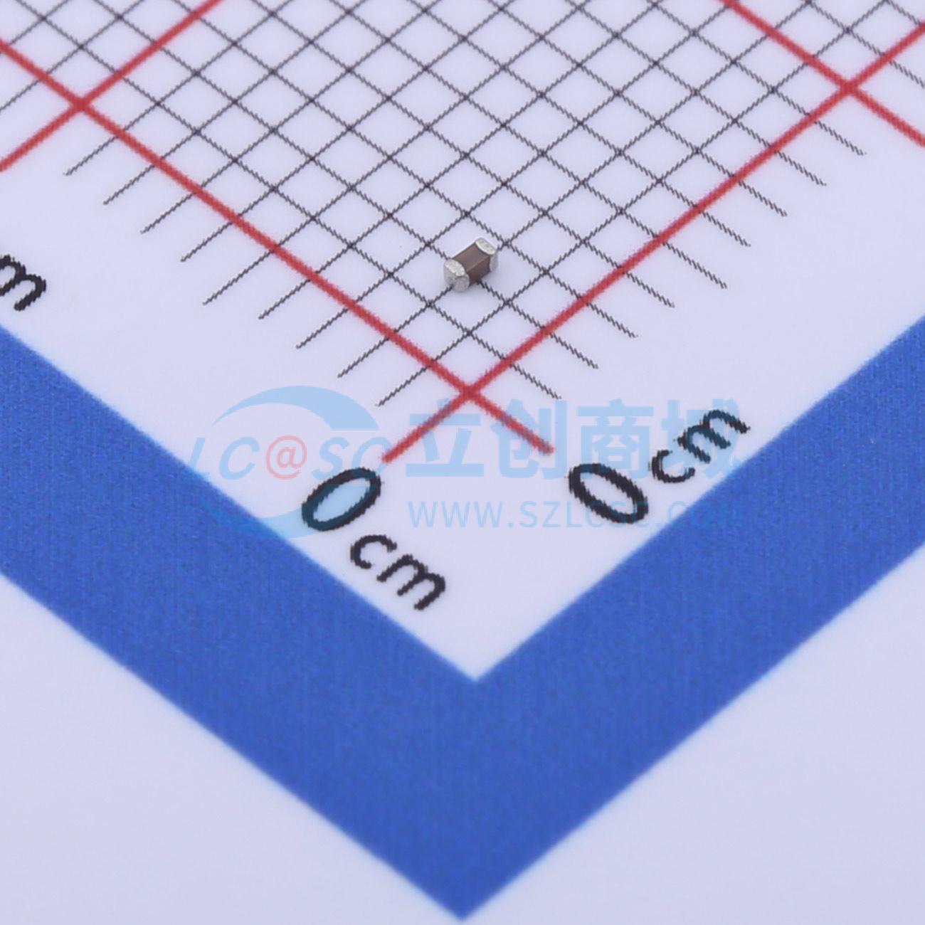 点击查看大图 0402F104Z160NT实物图