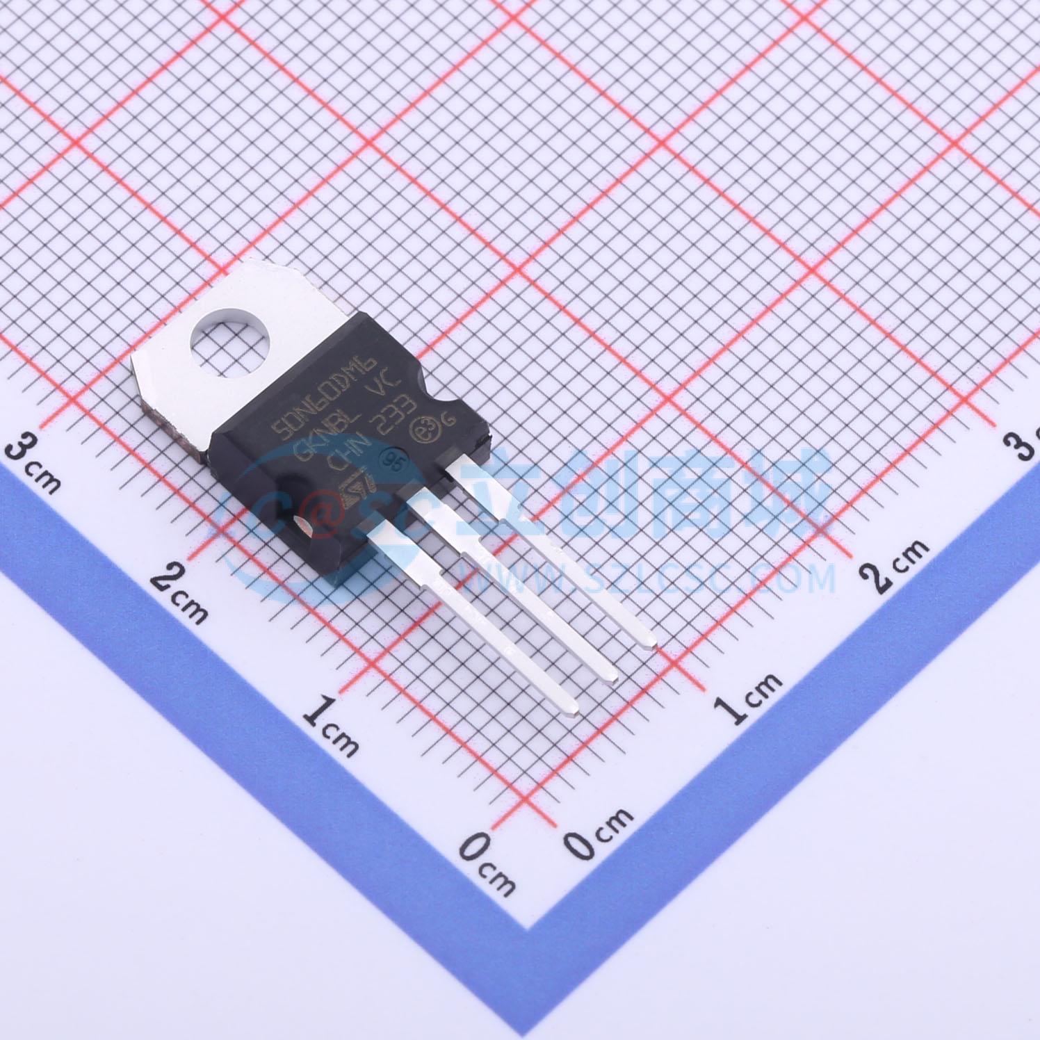 STP50N60DM6实物图