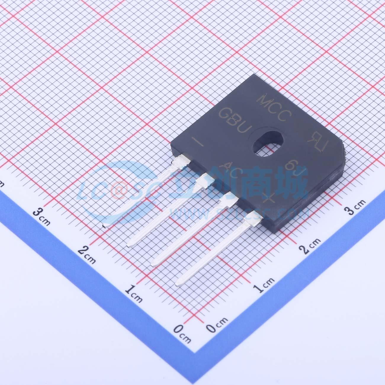 点击查看大图 GBU6J-BP实物图