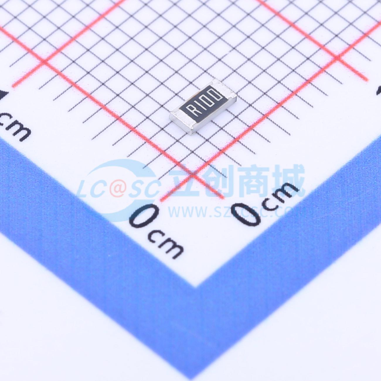 点击查看大图 FRL1206FR100TS实物图