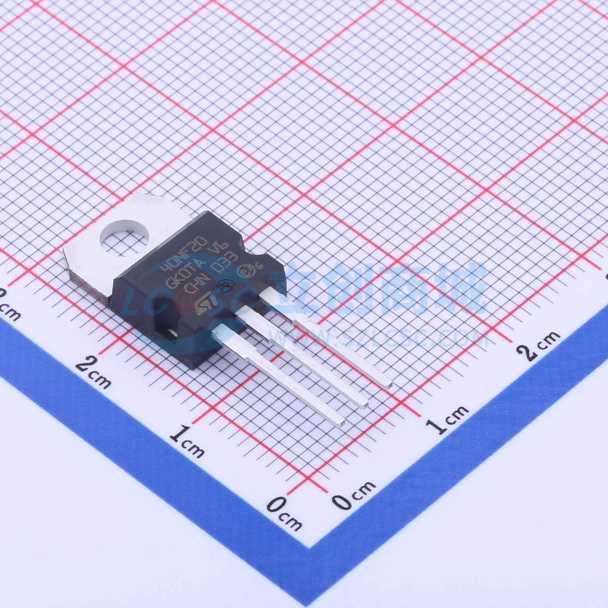 点击查看大图 STP40NF20实物图