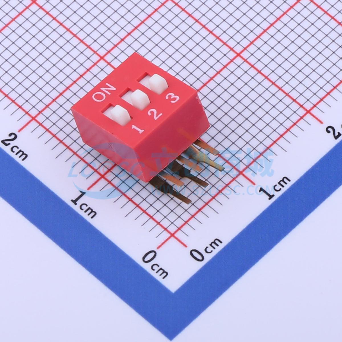 KH-BM2.54-3P-W实物图