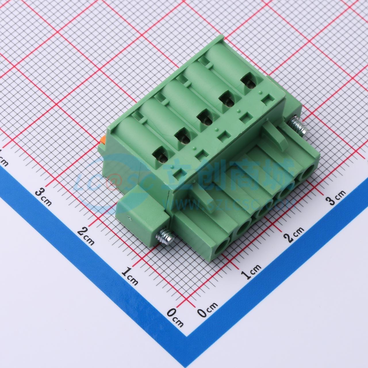 点击查看大图 DB2EKDM-5.08-5P-GN实物图