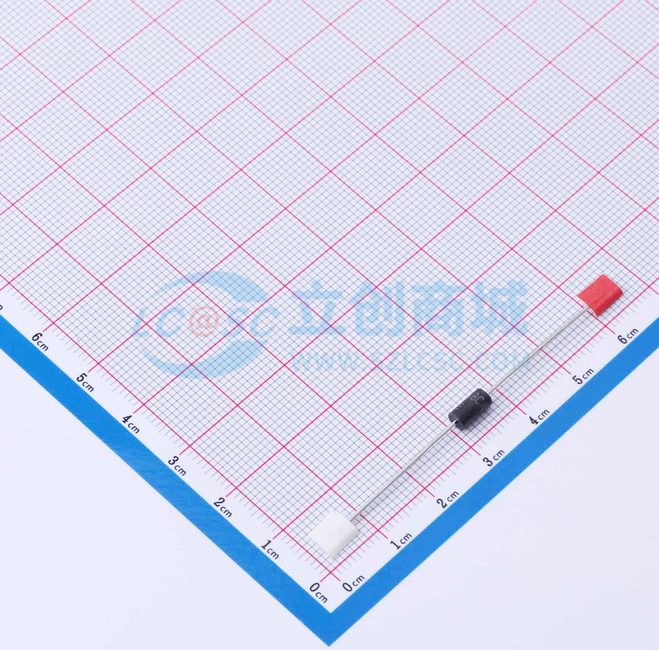 点击查看大图 P6KE6.8CA实物图