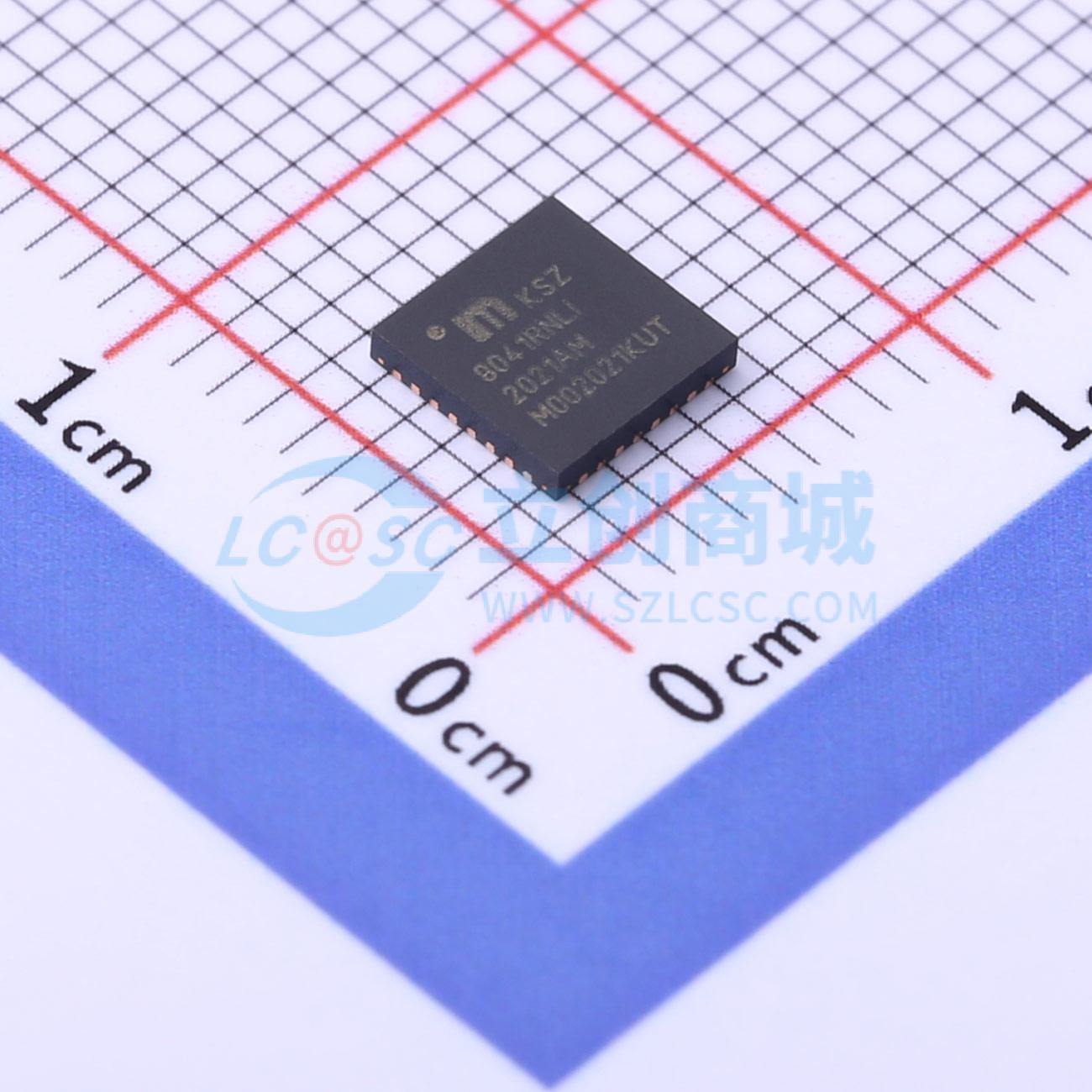 点击查看大图 KSZ8041RNLI-TR实物图