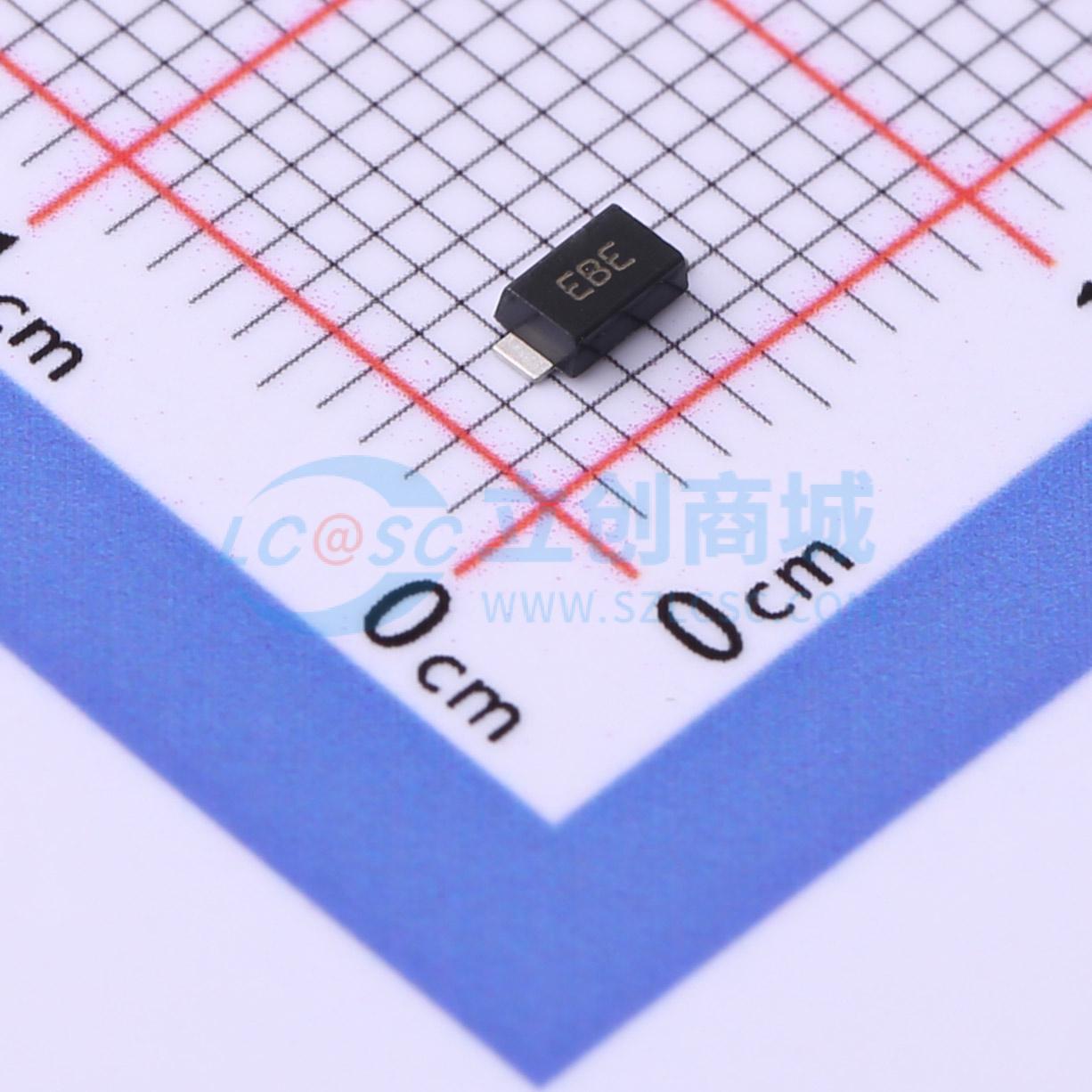 点击查看大图 P4SMFJ12CA实物图