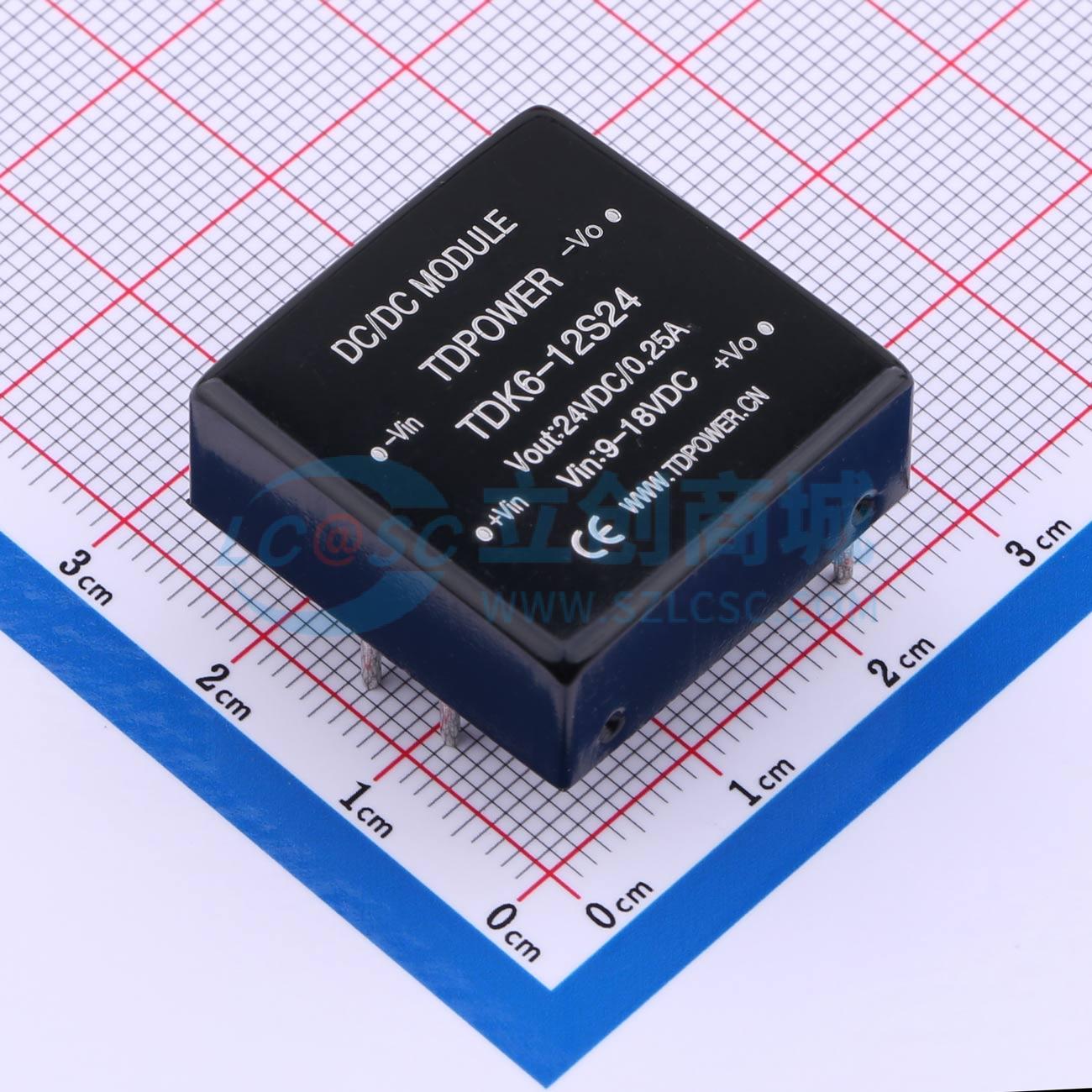 点击查看大图 TDK6-12S24实物图