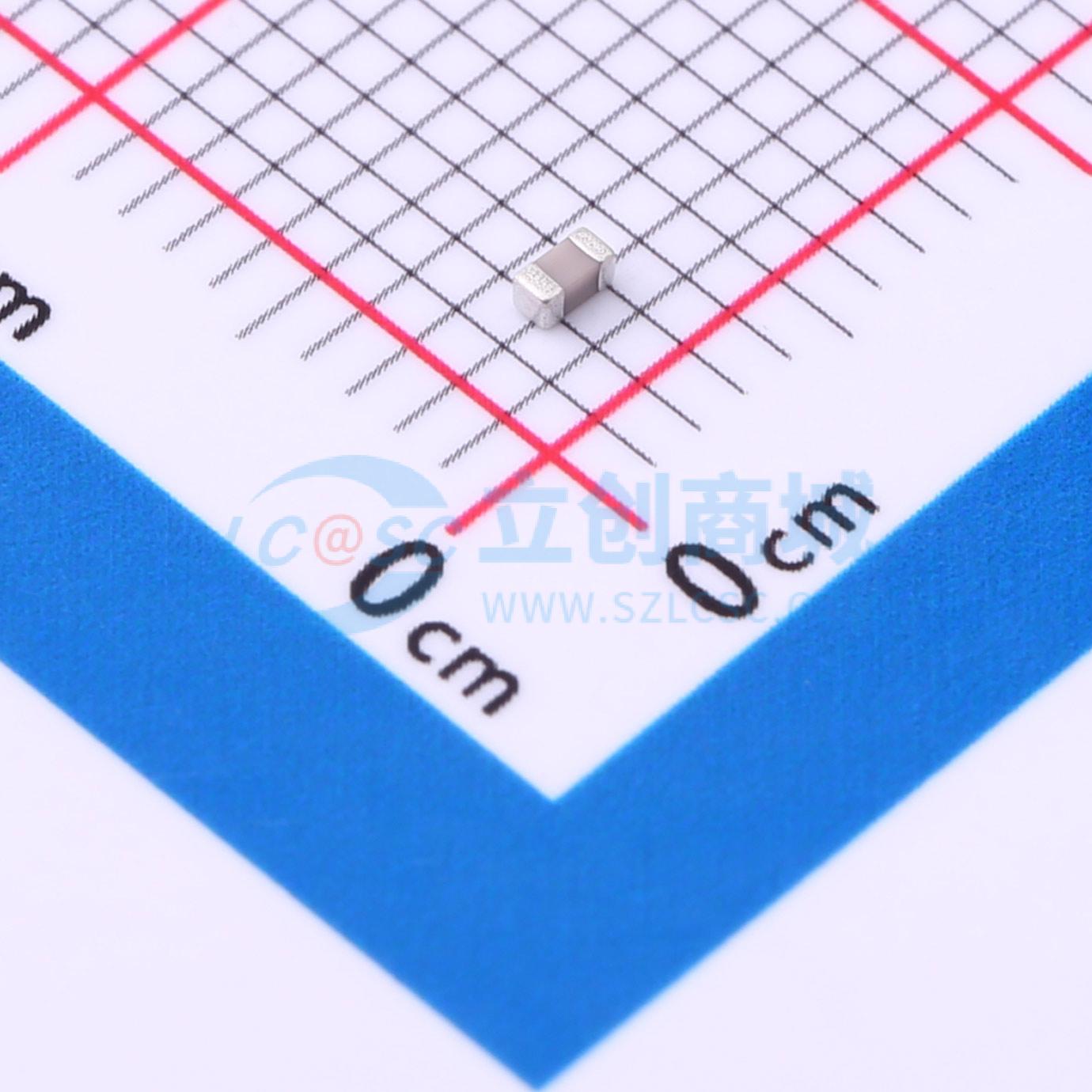 点击查看大图 FCC0603N200J500CT实物图