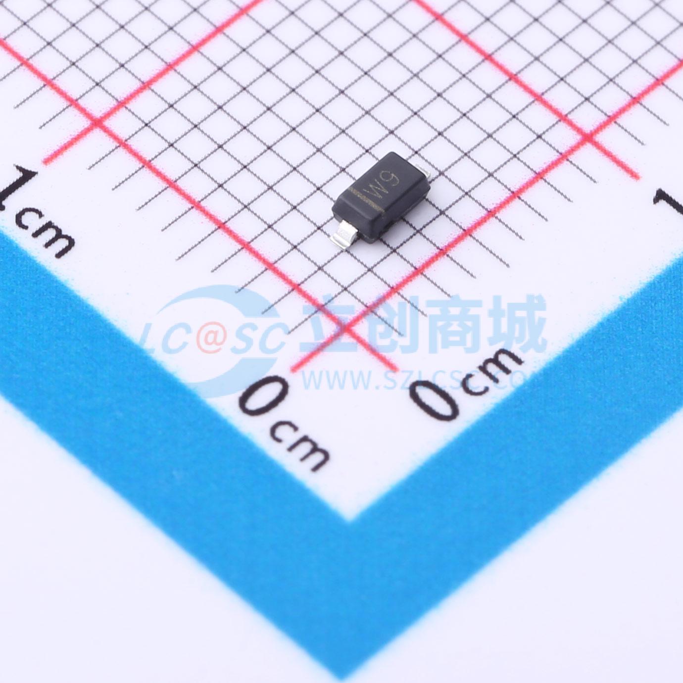 点击查看大图 BZT52C5V6实物图