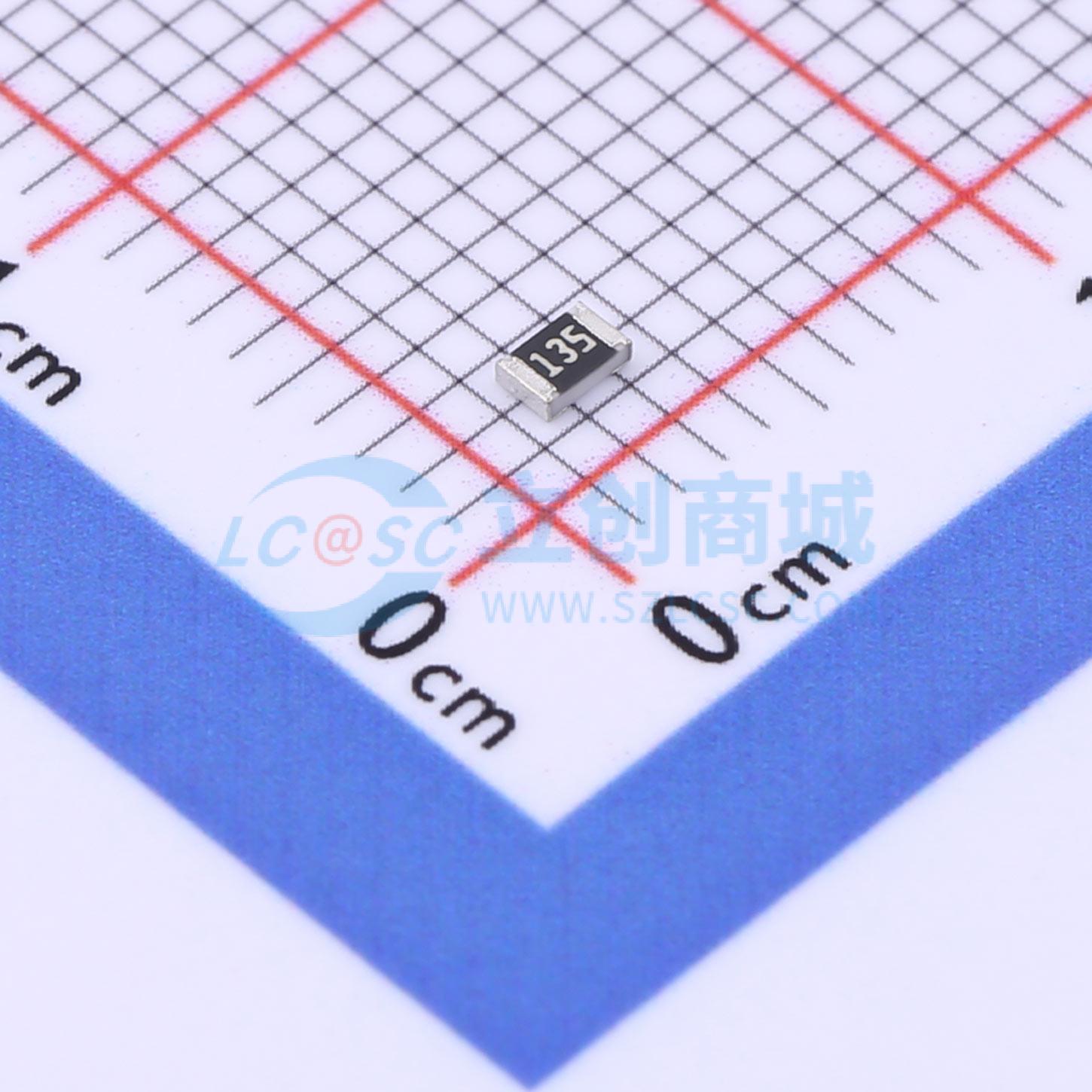 点击查看大图 CR0805J80135G实物图