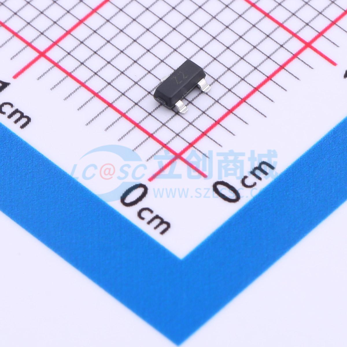 点击查看大图 BZX84C5V1实物图