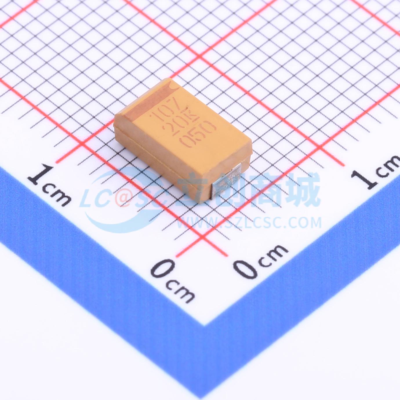 T495D107M020ATE200实物图