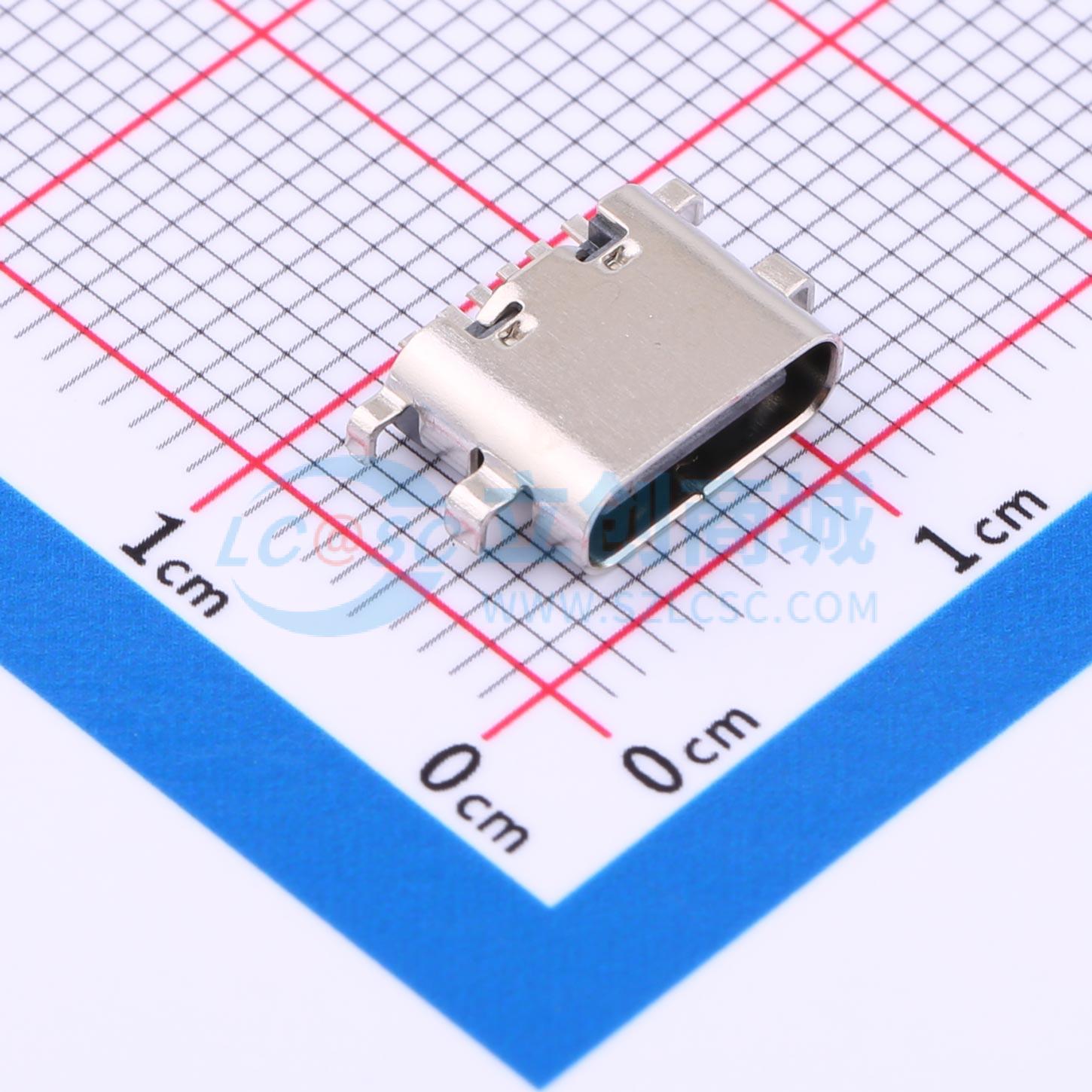 点击查看大图 HX TYPE-C 6P CB 1.6实物图