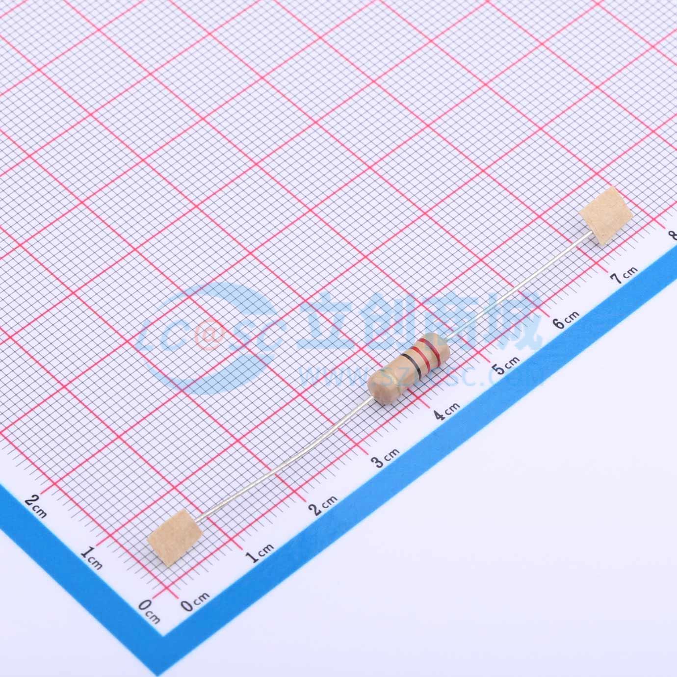 点击查看大图 CR1W-22Ω±5%-6T63实物图