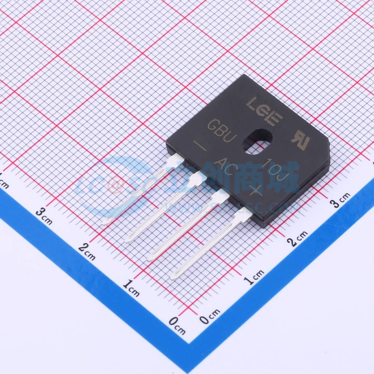 点击查看大图 GBU10J实物图