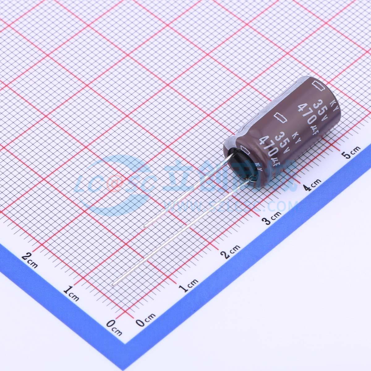 点击查看大图 EKY-350ELL471MJ201实物图