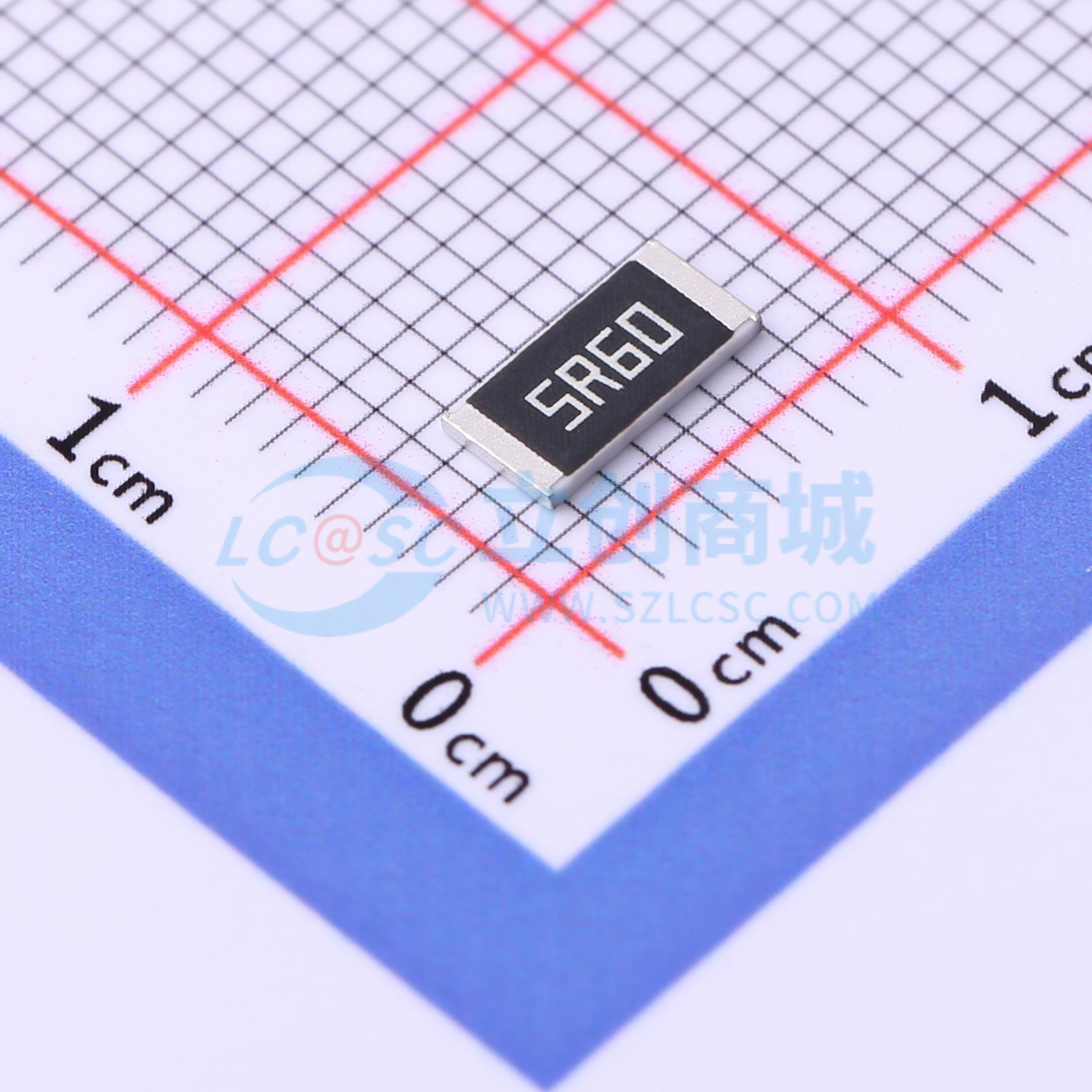 点击查看大图 FRC2512F5R60TS实物图