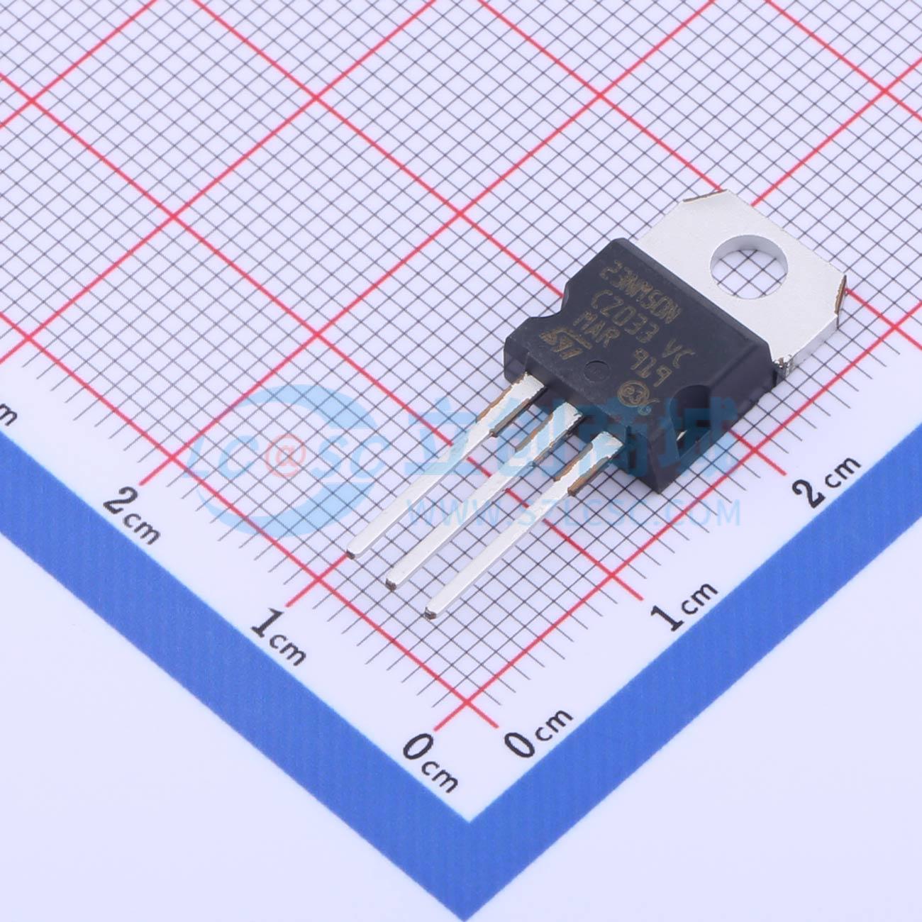 点击查看大图 STP23NM50N实物图