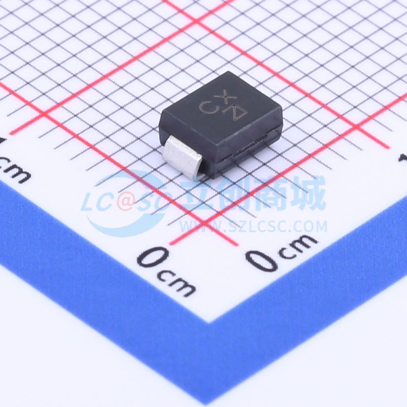 点击查看大图 SMBJ48CA实物图