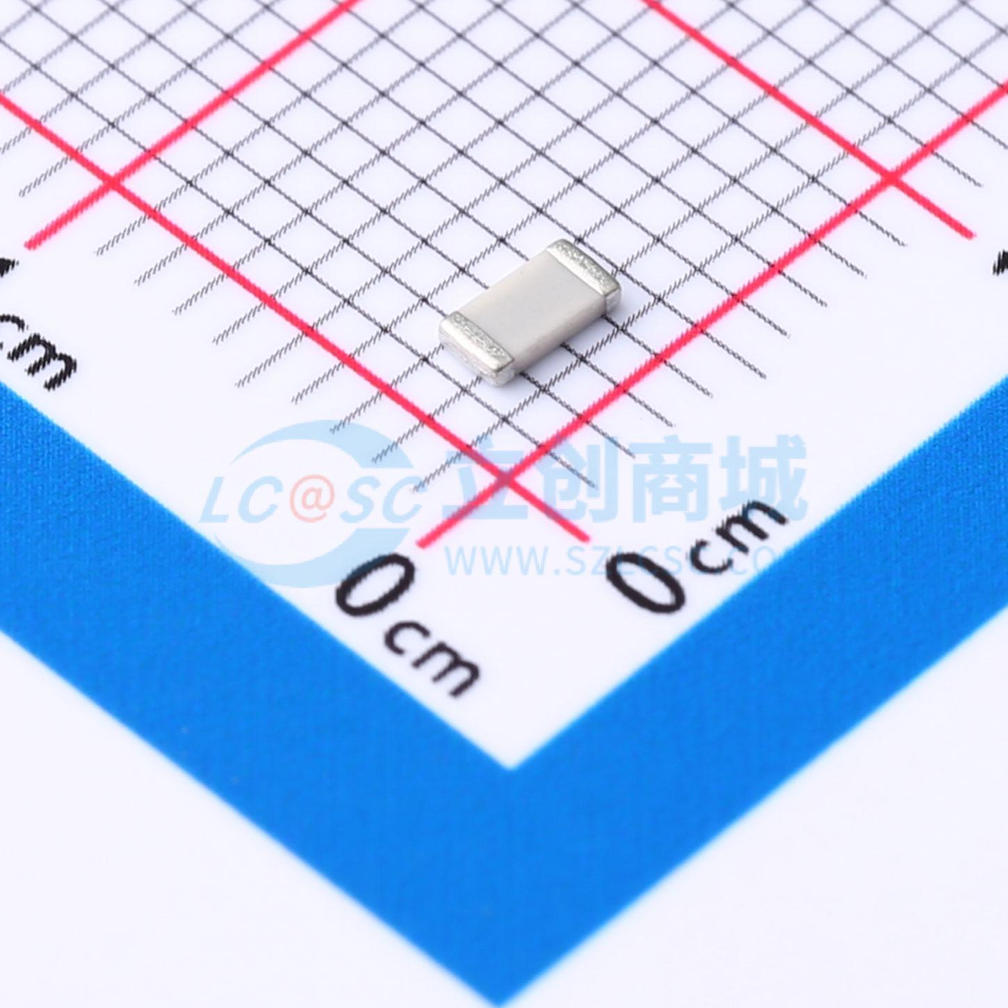 点击查看大图 CC1206KRNPOBBN101实物图