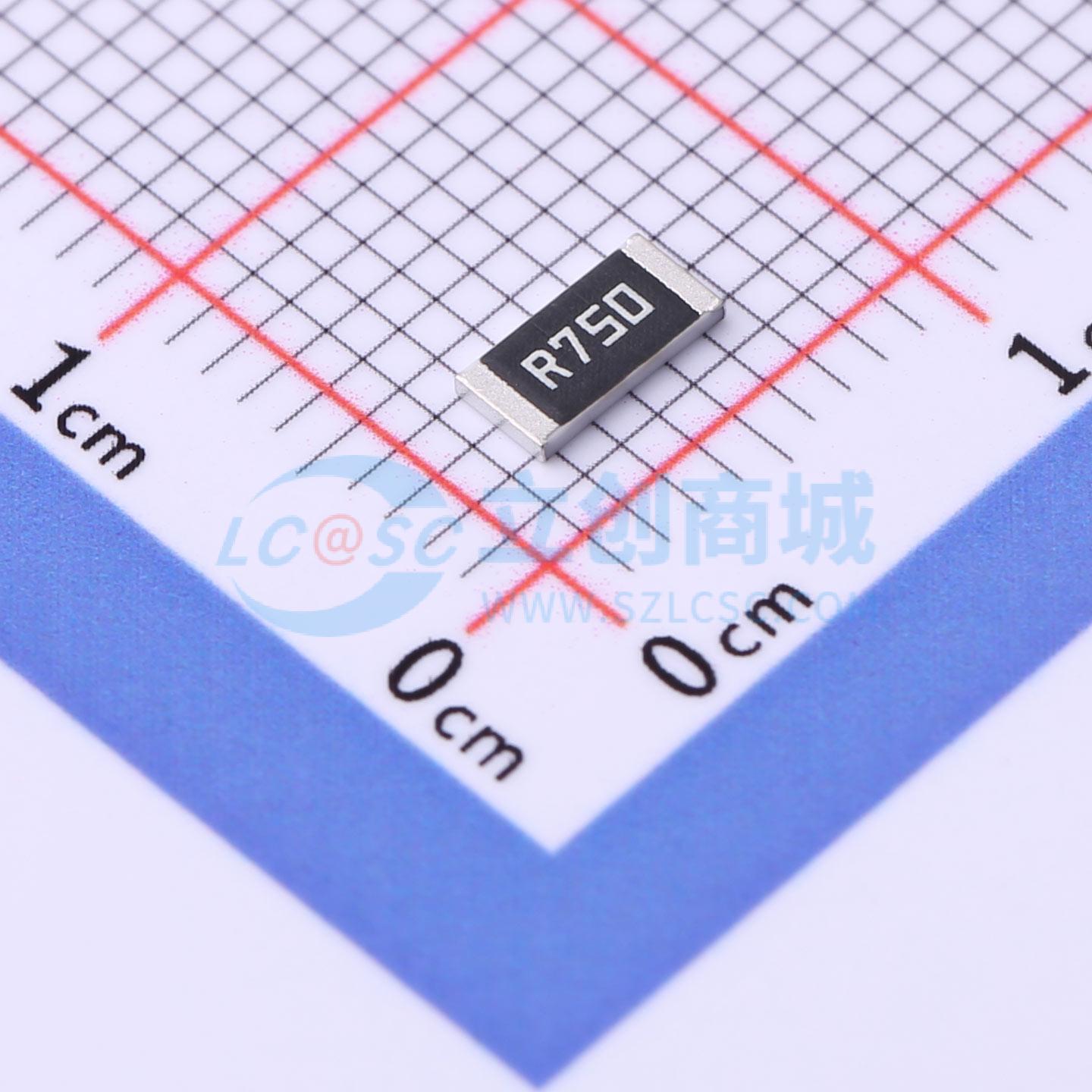 点击查看大图 FRL2010JR750TS实物图