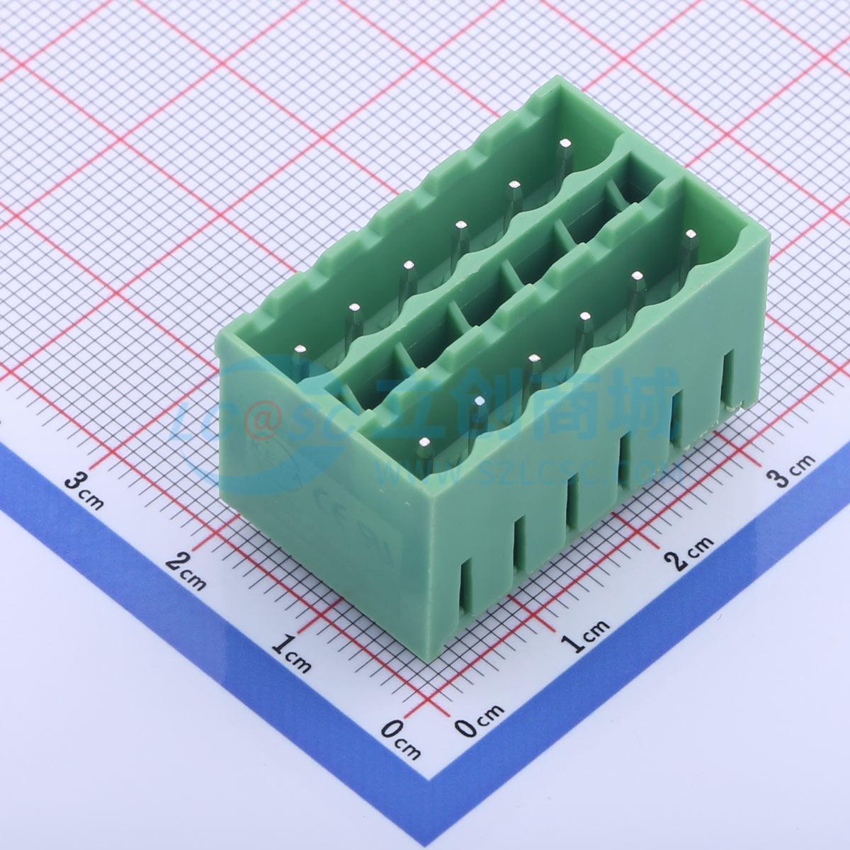 点击查看大图 KF2EDGKVCH-5.0-2*6P实物图