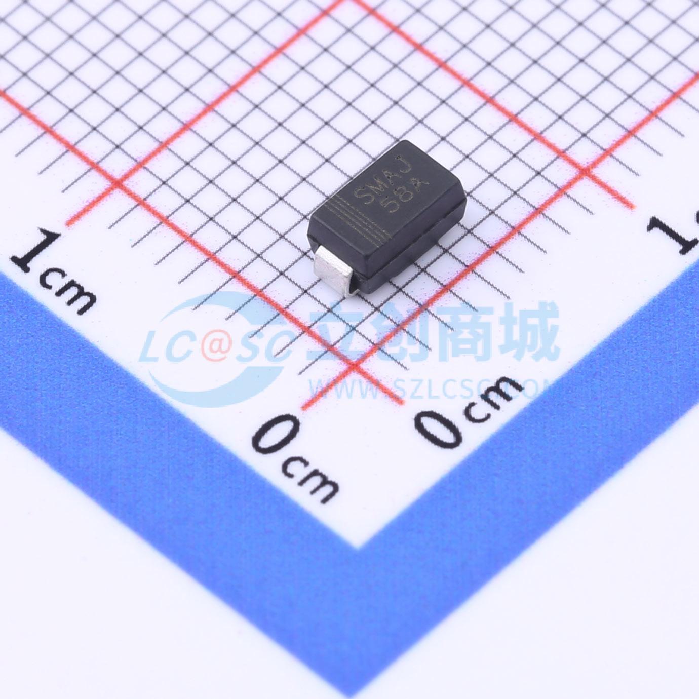 点击查看大图 SMAJ58A实物图