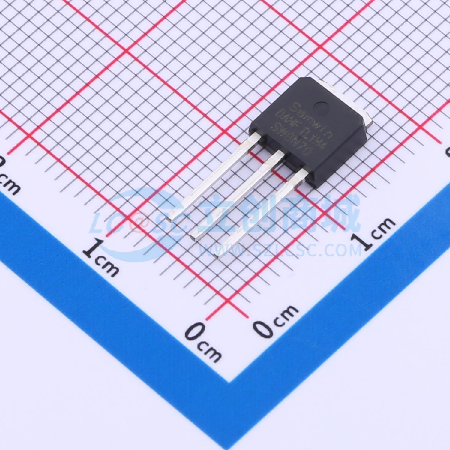 点击查看大图 SWN6N70DA实物图