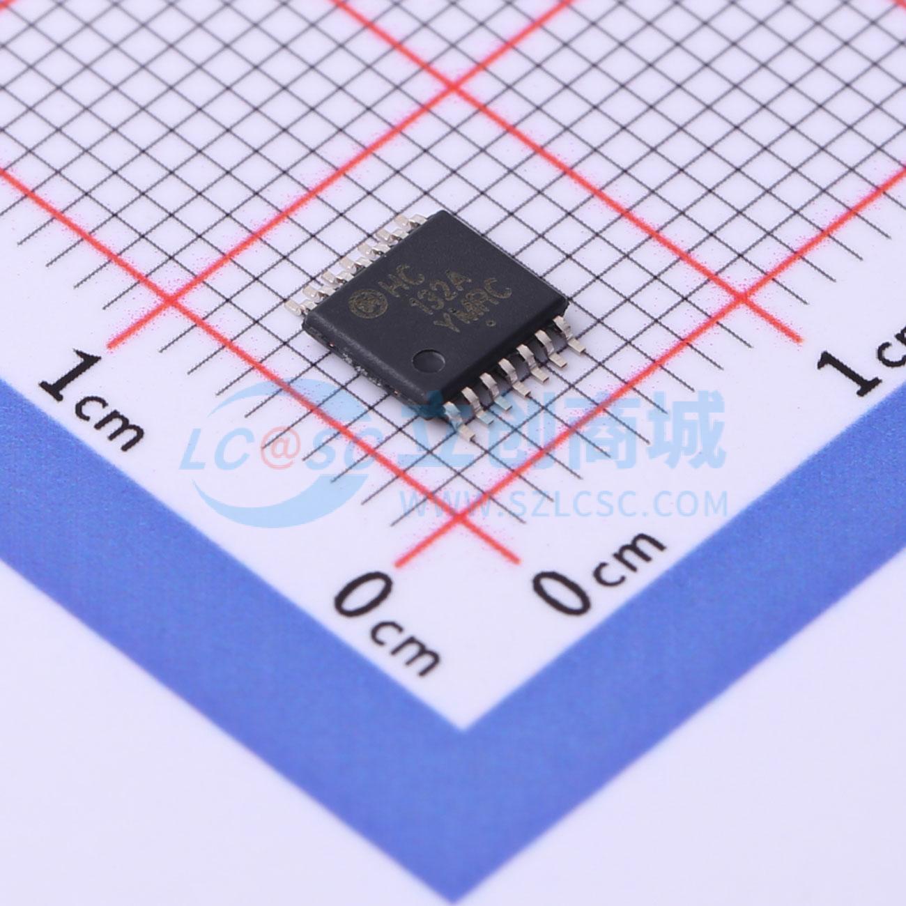 点击查看大图 MC74HC132ADTR2G实物图